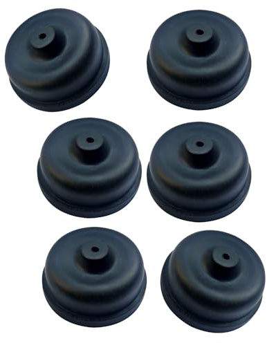 Set di 6 pompe ad aria per acquari di alta qualità, con membrana in gomma Epdm, in silicone, per pompe di ossigeno, accessori per acquari, membrana di ricambio