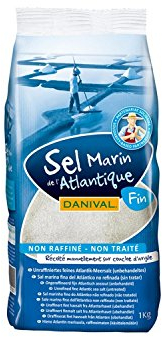 1 kg de sal fina mar Atlántico