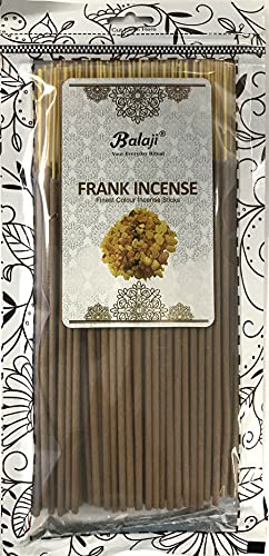 Balaji - Finest Colour Incense Sticks 145 Grams Pack - Frankincense