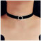 Allereya Grüne Satinseide Satin Perlenkette Choker Halskette für Frauen und Mädchen verschiedenen Alters für spezielle Anlässe (Grün)