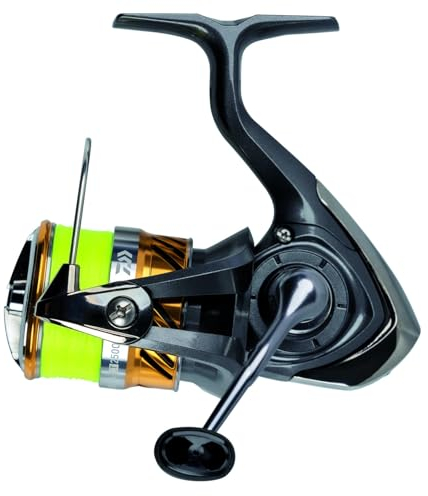 Daiwa 20 Laguna Lt 2000 Jb4 0.13Yl - Spinnrolle + geflochtene Schnur, Angelrolle zum Spinnfischen, Raubfischrolle