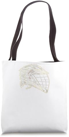 Lacrosse Helmet Glory Tote Bag
