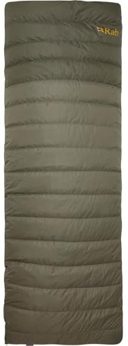 Rab Outpost 300 - Daunen-Schlafsack light khaki-stone links