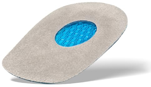 Cojines de talón con tecnología de gel de masaje, absorción de impactos y amortiguación durante todo el día para aliviar las molestias del talón