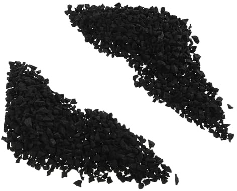 MOTHNUR Pellet Gomma per Artificiale Sacco Granuli Resistente per Campi Calcio Prati Sintetici e Aree Giochi Riempitivo Antisfaldamento per Tappeto Esterno Sportivo
