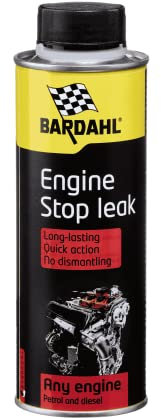 Bardahl - Additivo Olio per Auto a Benzina e Diesel, Elimina le Perdite dell’Olio Motore, Stop Perdite Olio Motore, 2 x 300ml