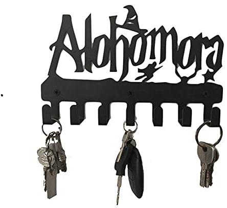 GEQIAN Alohomora Porte-lettres en métal, décoration murale, crochet multi-usages en métal pour maison, salon, chambre à coucher