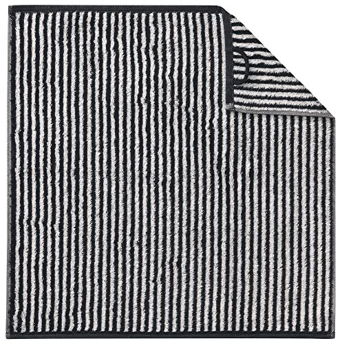 Cawö Küchenhandtücher Cuisine Zoom Streifen 121 schwarz - 97