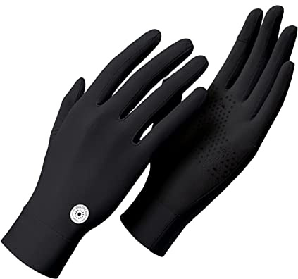 higyee Protection Solaire - Conduite Respirants UPF 50+ pour Hommes Protection Solaire - Protection Solaire, Gants Fins pour la Conduite, l'équitation, la randonnée, Le