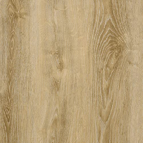CRE8TIVE Light Brown Wood Effect Wallpaper for Living Room 30cm x 200cm Worktop Vinyl Covering Wood Effect Vinyl Self Adhesive Vinyl Wrap Wood Effect Furniture Stickers Kitchen Wallpaper for Bedroom