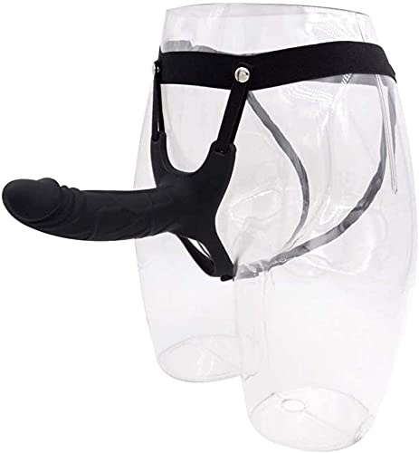 MAsAFaCai Pantalones De Consolador Grandes Y Huecos Con Funda for El Pene, Cinturón Con Correa, Consoladores Con Arnés Ajustable, Juguetes Sexuales for Adultos for Hombres Homosexuales