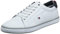 Tommy Hilfiger H2285ARLOW 1D Vulkanisierte Sneaker Herren, Weiß (White), 43 EU