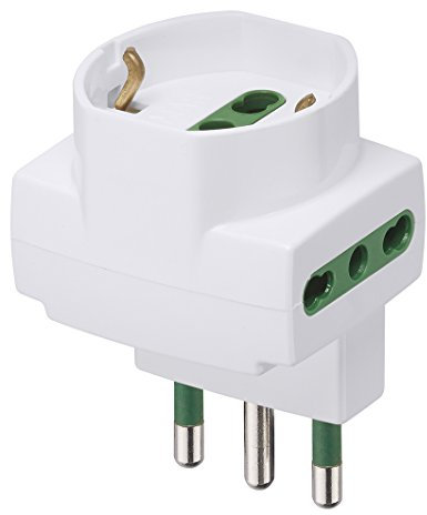 Vimar RI.00314.B Adattatore Multiplo, Bianco