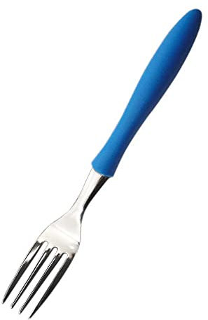 Marietti 202N FORCHETTA TAVOLA Tischgabel, 11cm Lang, Rot, 6 Stück