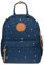 KAUKKO Schöner und durchdachter Rucksack mit Laptopfach für 15 Zoll Schule Uni 22L, 5-5, Blau, 9 zoll, Lässiger Rucksack