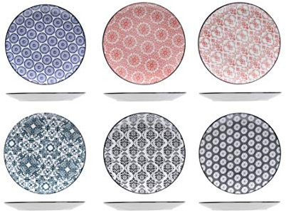 Cosy & Trendy Delirio-Gès-D - Plato de postre (6 unidades, 19 cm)