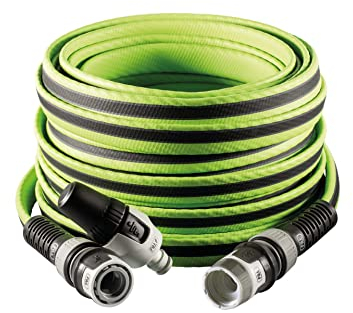 FITT FORCE 15 m, Tubo acqua per irrigazione giardino, Leggero, Resistente e compatto, Per Uso Intensivo, con Lancia, colore Lime, -43% CO2e