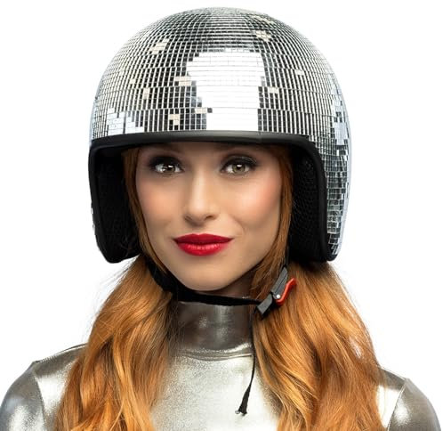 Boland 00794 - Casco da discoteca per costumi, carnevale e festival, copricapo per adulti