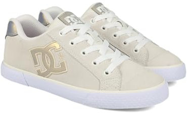 DC Shoes Damen Chelsea Sneaker, Gold, 38 EU