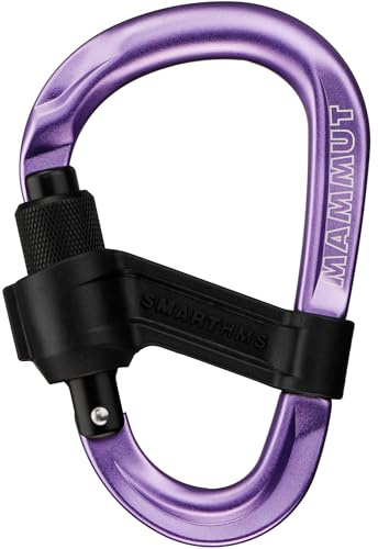 Mammut Smart HMS 2.0 Screwgate Carabiner Alpine Calamint