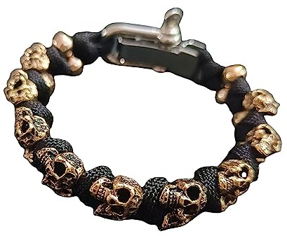 Titan örhängen premium paracord armband män handvävt armband kvinnor S klockor, En storlek, Ingen ädelsten