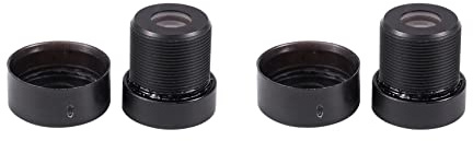 ISTOVO 2 Pezzi 12mm Obiettivo Standard della Telecamera CCTV di Sicurezza 'Obiettivo della Scheda Zoom 12 mm Lunghezza Focale