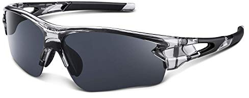 BEACOOL Gafas Ciclismo Hombre Mujer Gafas de Sol Deportivas Polarizadas Protección UV con Monturas Ligeras para Ciclismo Carrera Surf Golf Conduciendo