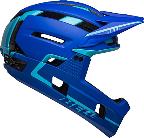 BELL Super Air R MIPS Adult Mountain Bike Helmet - Matte/Gloss Blues, Large (58-62 cm)