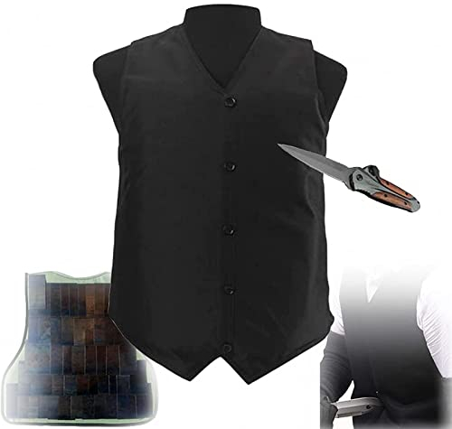 Vêtements résistants à la plaie de la qualité de la qualité de l'acier, doublure à l'échelle de poisson, gilet tactique réglable, gilet anti-couteau, hommes femmes, adultes for la protection mammaire