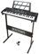 Bontempi | HarmonyLegs - Clavier Piano Numérique 54 Touches, avec Repose-Clavier et Touches Lumineuses Parfaites pour S'Amuser, 74,9x23,9x8,9 cm