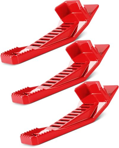 (3-Pack) Calvana XL Drywall Lifter, Drywall Rasp, Drywall Jack, Taller and Wider Toe Insert Design, Sheetrock Fitting Multi-Tool, Ideal for Wall Panels and Door Installation
