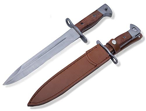 KOSxBO® Russisches 47 CCCP Bajonett - klassisches Militär Bajonett - Seitengewehr - Kampfmesser - Jagdmesser 31 cm - AK Messer