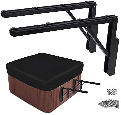 2 unidades elevadores de cubierta para bañera de hidromasaje, elevador, soporte de rodillos