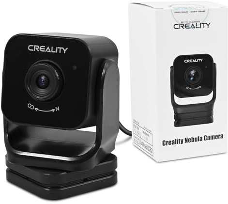 Creality Nebula Camera, 3D Printer Camera with Night Vision, 24H Printing Monitoring, WiFi, Time-Lapse Video for Sonic Pad/Nebula Pad/Ender-3 V3 KE/Ender-3 V3/Ender-3 V3 Plus/CR-10 SE/Halot-Mage Pro