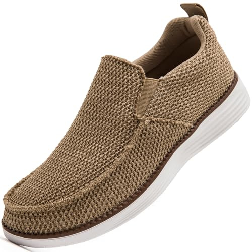 Lefu herrsneakers mode casual halkfria sneakers mjuka, bekväma och andningsbara