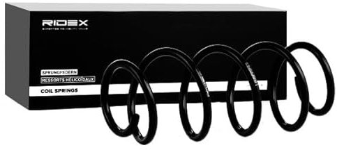 RIDEX 2x Fahrwerksfedern Federn Vorne Schraubenfeder Länge: 354mm 5,5 Windungen 188C0293