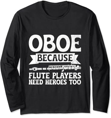 Oboe Player Oboe Basoonist Marching Band Instrument Basson Manche Longue
