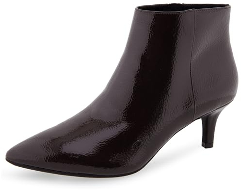 Aerosoles Women's EDITH Kitten Heel Ankle Boot, Java Patent PU, 7M