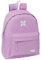 Safta MUNICH BÁSICOS - Day Pack Infantil, Mochila Infantil, Calidad y Máxima Resistencia, Cómoda y Versátil, 33x15x42 cm, Color Lila