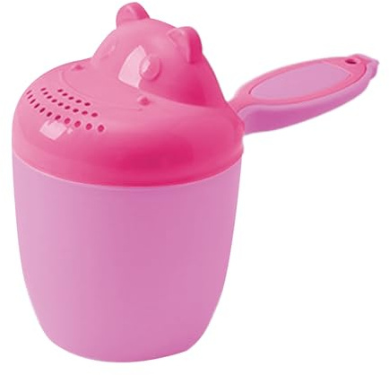 Bicchiere da bagno per il risciacquo dei capelli - Bicchiere da doccia per bambini a cartone animato - versatore spesso per i bambini, sicuro per il lavaggio dei capelli e 'ora del bagno con