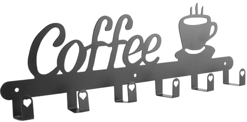 Tsudoku Support de Tasse Mural - Signe Décoratif pour Café et Barre avec Cintre