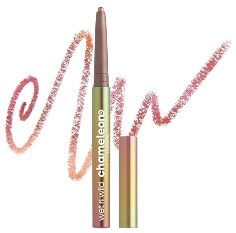 Wet n Wild Chameleon Chrome Retractable Waterproof Eyeliner, Light-Reflecting Iridescent Pigments for a Dynamic Colour Shift, Smudge-Proof and Long-Lasting 18-Hour Wear, Cosmic Seeker