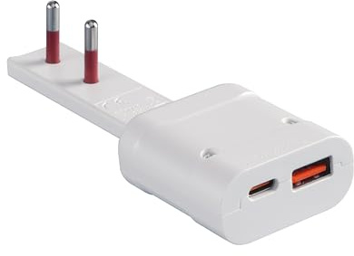 Caricatore USB ultrapiatto 20W Emilia flat