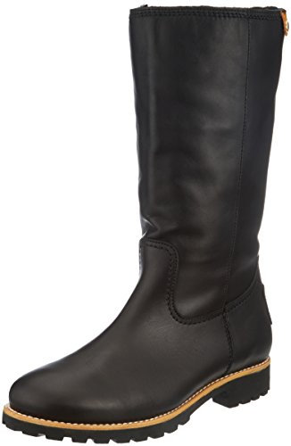 Panama Jack Damen Bambina Igloo Travelling Kniehohe Stiefel, Schwarz, 41 EU