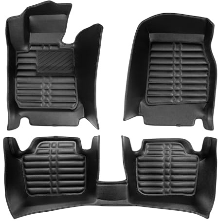 fussmattenprofi Fußmatten für BMW 3 (F30) Limousine XDRIVE 2012-2018 TPE-Kunstleder Allwetter Auto Fussmatten, Antirutschmatten Gummimatten, Allwetter Autofußmatten Zubehör