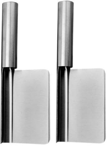 LIFKOME 2Piezas Rascador De Inoxidable Para Cocina Barredora Para Limpieza Rápida y Eficaz De Mesas y Encimeras