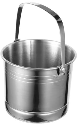 KICHOUSE Secchiello per Ghiaccio Acciaio Inossidabile con Contenitore Resistente per Bottiglie e Bevande per Feste e Speciali