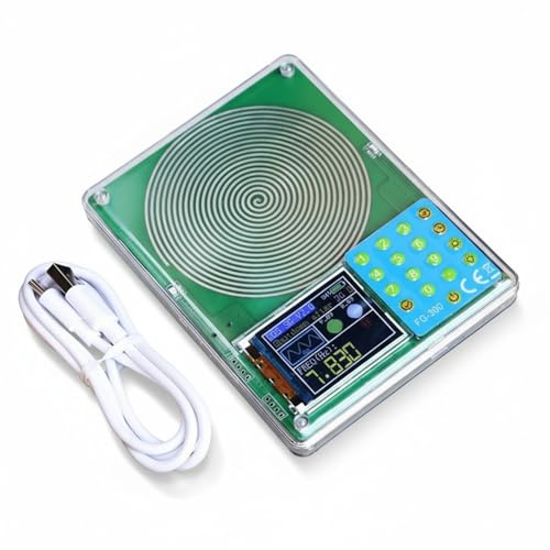 Oxxggkao Generador de frecuencia ajustable de alta precisión 0.001Hz-200kHz carcasa ABS 12V entrada laboratorio y uso al aire libre sintetizador de frecuencia preciso