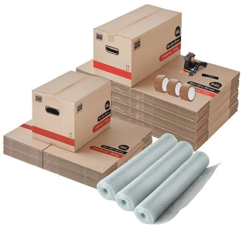 Pack and Move - Premium T4/T5 flyttkit + svart markör och 3 självhäftande klistermärken gratis