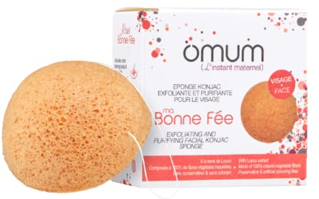 Omum - Ma Bonne Fée - Konjac Exfoliating/Purifying Sponge - Vegan